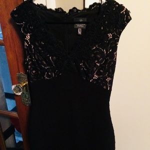 black dress